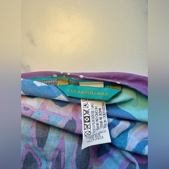 NEW CIA.MARITIMA Dominica Sarong, One Size Fits All - Picture 4 of 4